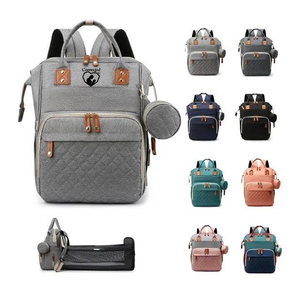 Multi-Functional Waterproof Travel Diaper Backpack