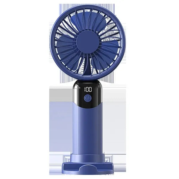 Rechargeable Handheld Fan with LED Display