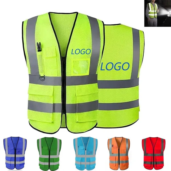 High Visibility Mesh Safety Reflective Vest