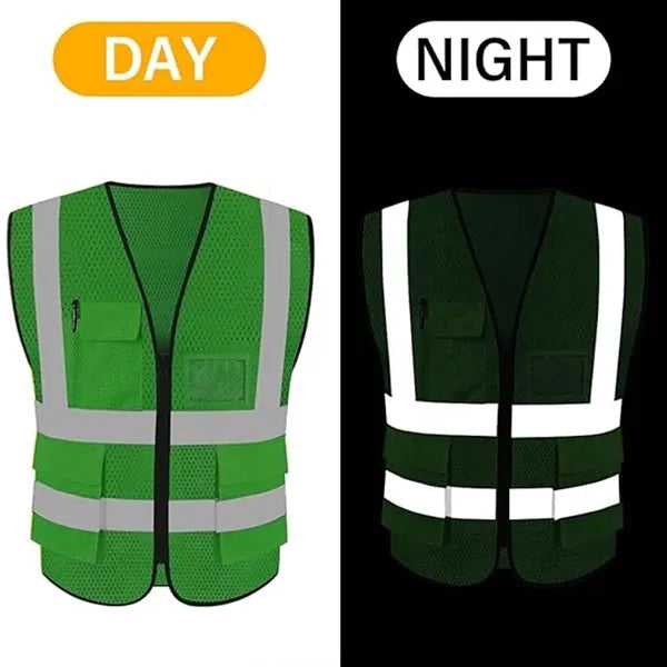 High Visibility Mesh Safety Reflective Vest