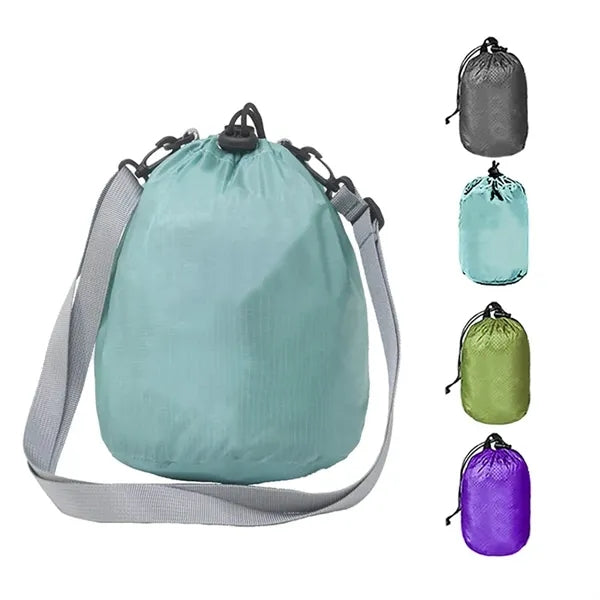 Small Round Drawstring Satchel
