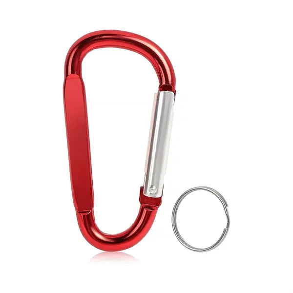 Aluminum Carabiner With Key Ring (5 Cm)