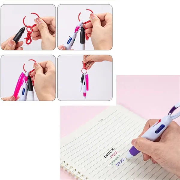 Carabiner Ballpoint Pen Set
