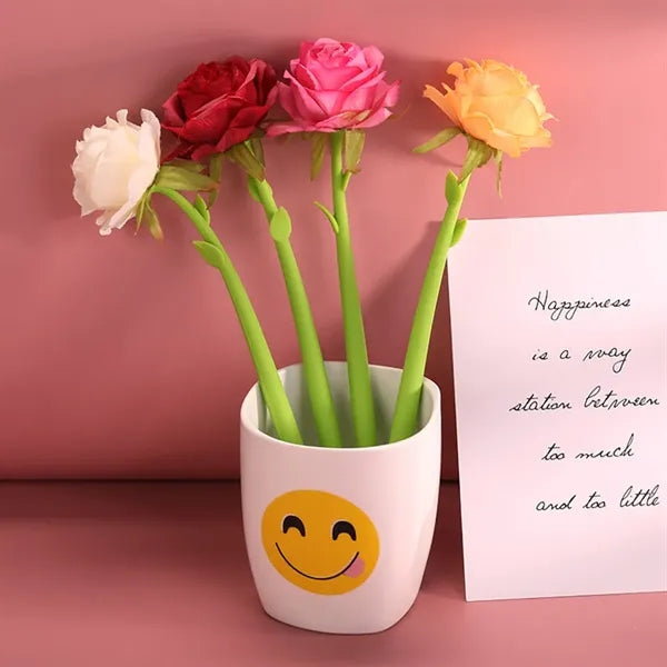 Mini Rose Silicone Gel Pen