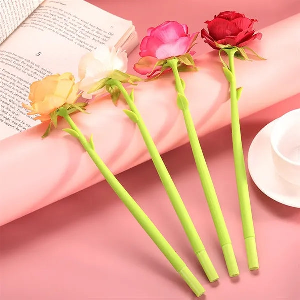 Mini Rose Silicone Gel Pen