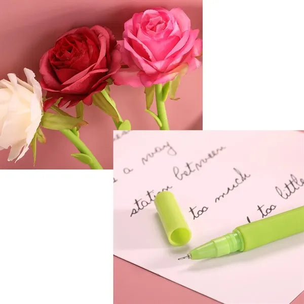 Mini Rose Silicone Gel Pen