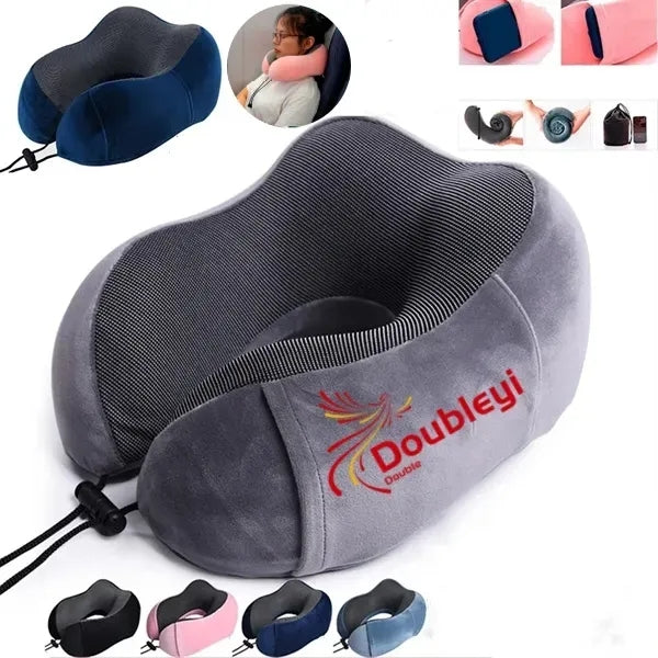 Travel Memory Foam U Neck Pillow