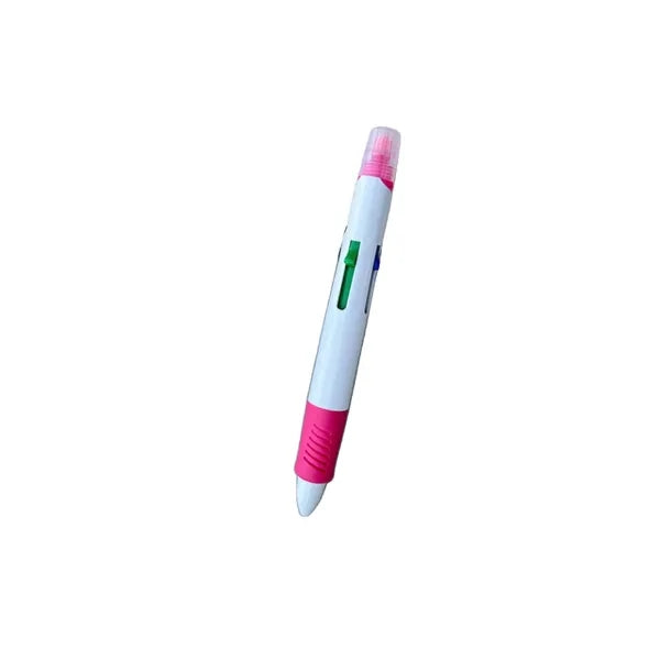 Quatro Ballpoint Pen with Highlighter