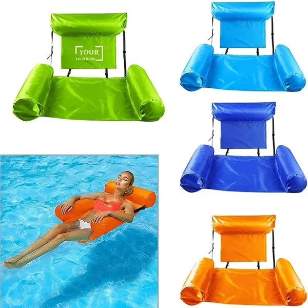 3-Tube Water Pool Inflatable Lounge Chair