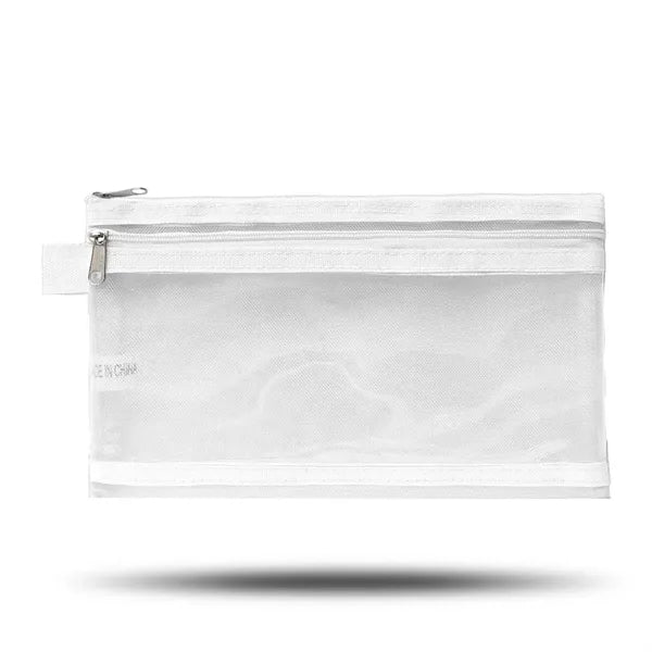 Twin Pocket Pencil Pouch ( 8.5" X 5" X 0.5" )
