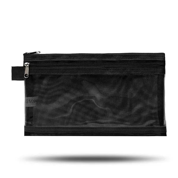 Twin Pocket Pencil Pouch ( 8.5" X 5" X 0.5" )