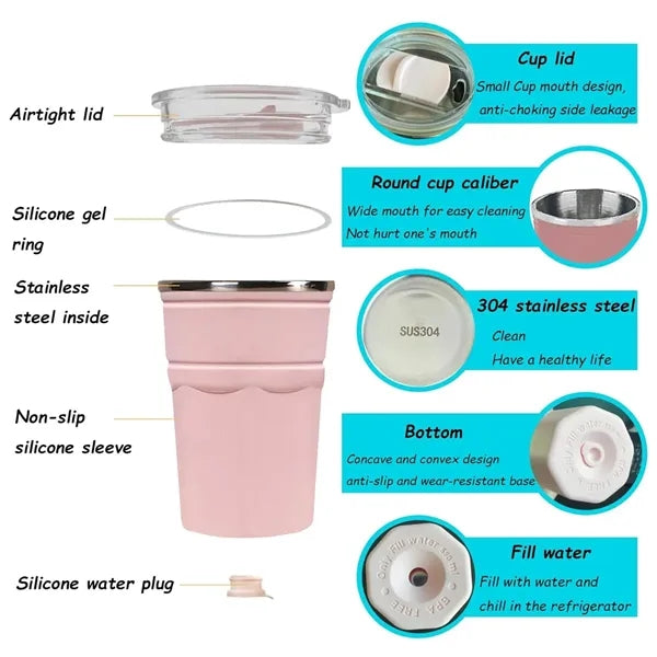 18 oz Stainless Steel Chilling Cup
