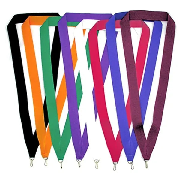 Solid Color Neck Ribbon