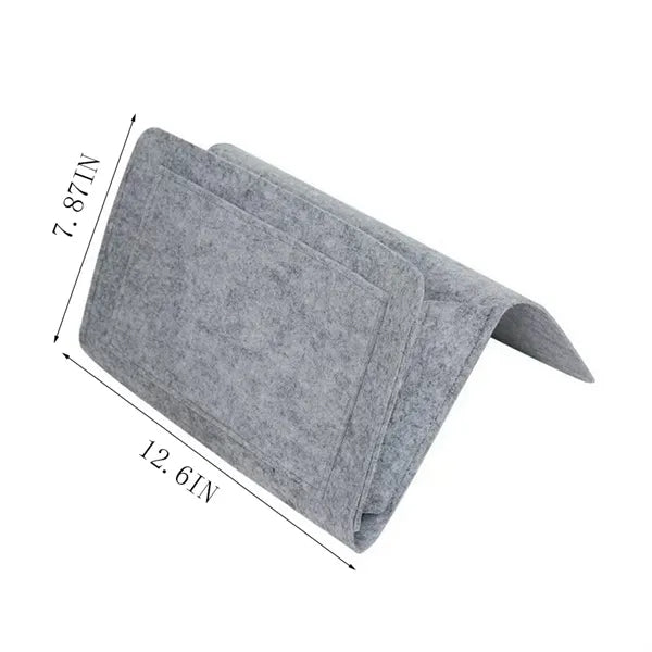 Felt bedside storage hanging bag