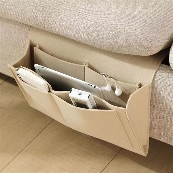Felt bedside storage hanging bag