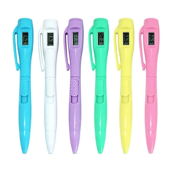 Ballpoint Pen With Electronic Watch