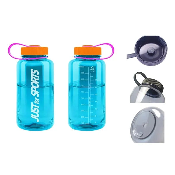 32 Oz High Capacity Tritan Material Wide Mouth Water Bottle