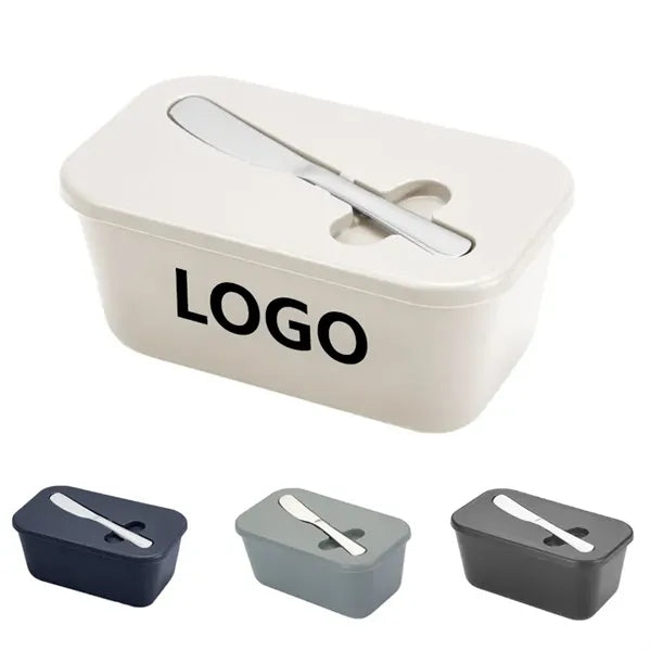 Pp Butter Dishes With Knife
