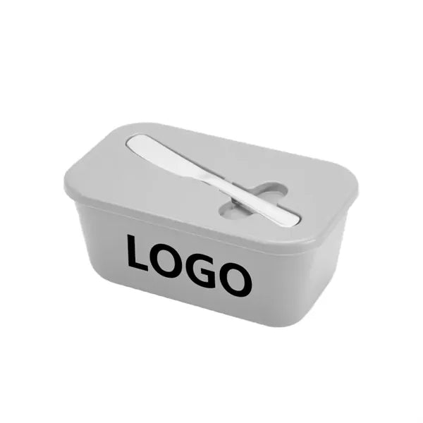 Pp Butter Dishes With Knife