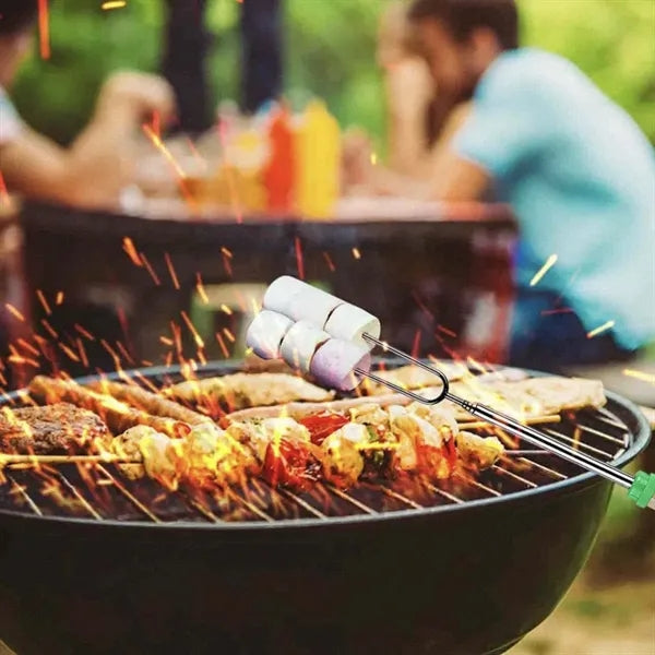 Telescopic Marshmallow Roasting Sticks 8pcs Set