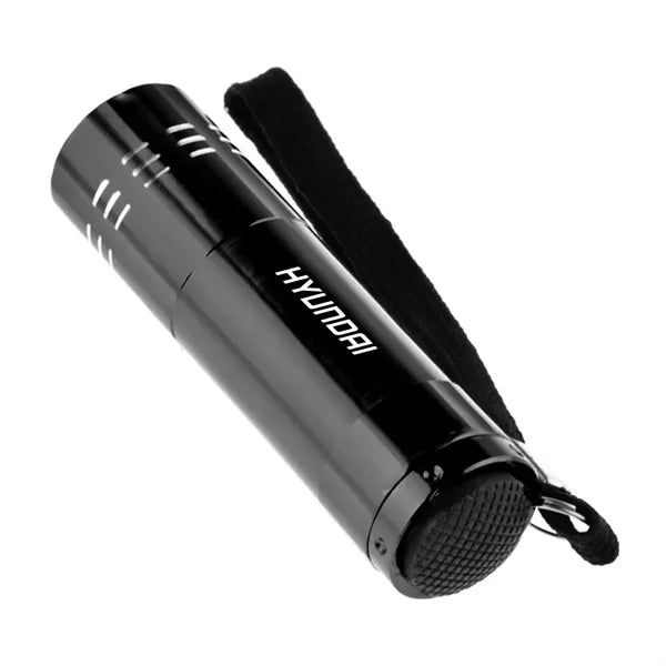 9 LED Lights with Aluminum Body Wrist Strap and Batteries