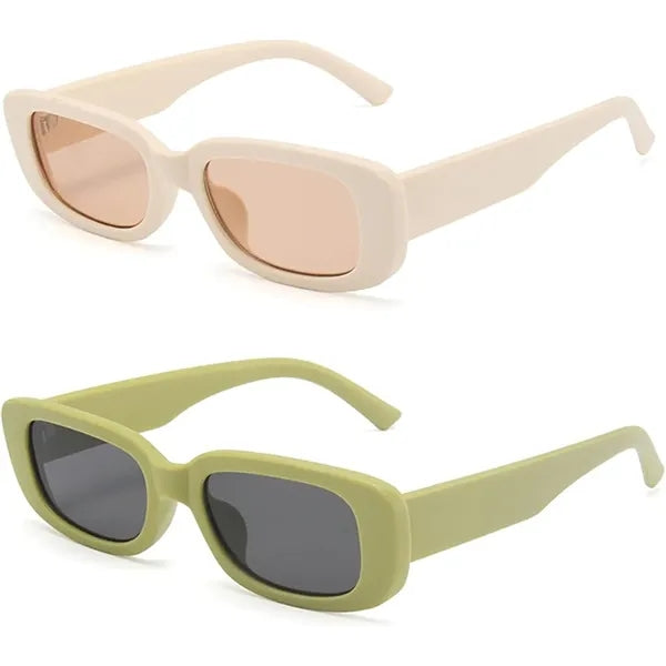 Sleek Square-Frame Sunglasses