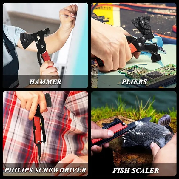 14 in 1 Multitool Camping Tool