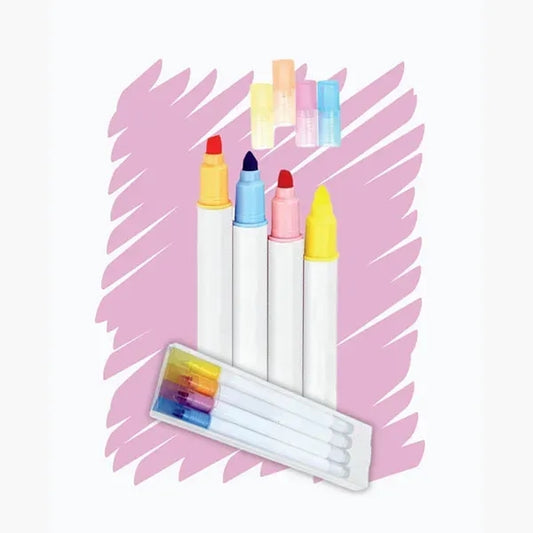 Retractable Chisel-Tip Highlighter