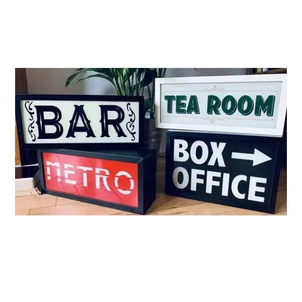 Content Light Box Displays