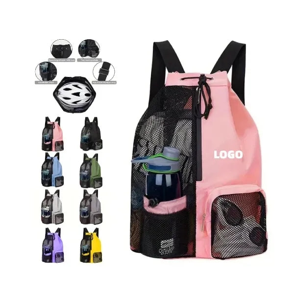 Mesh Swim Backpack with Wet Pocket