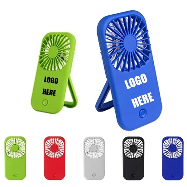 Compact Portable Desk Fan with Adjustable Stand
