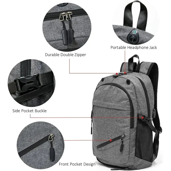 Basketball Backpack Soccer Bag with Ball Compartment