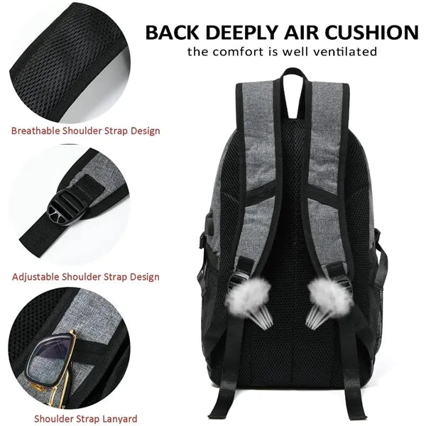 Basketball Backpack Soccer Bag with Ball Compartment