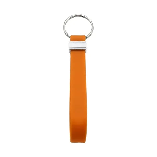 Silicone Wristband Keychain 8inch