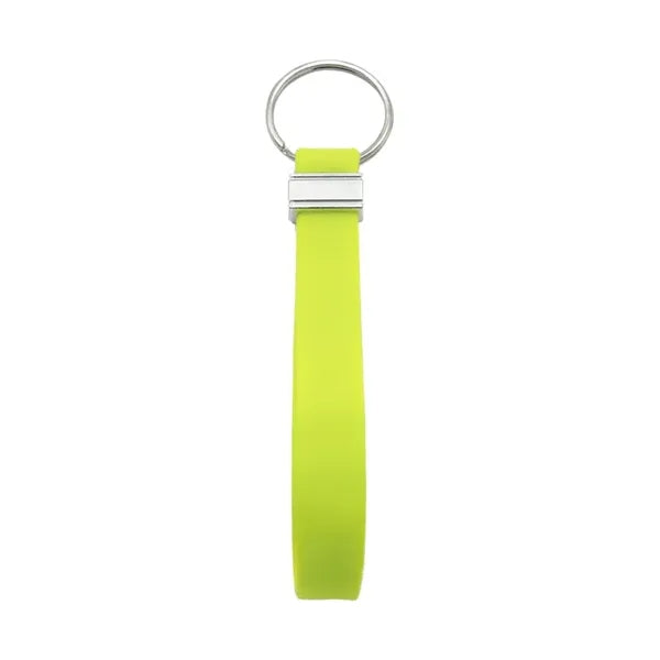 Silicone Wristband Keychain 8inch