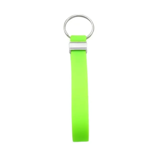 Silicone Wristband Keychain 8inch