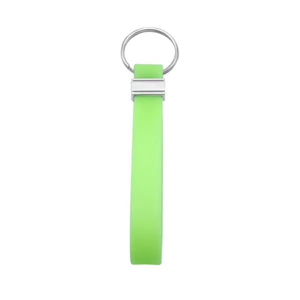 Silicone Wristband Keychain 8inch