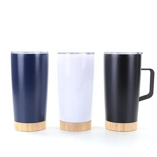 304 stainless steel cork bottom double-layer vacuum bottle