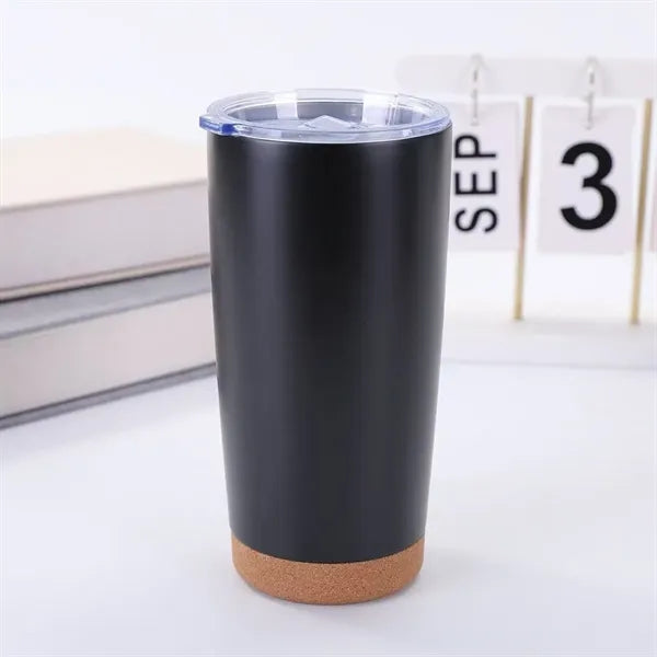 304 stainless steel cork bottom double-layer vacuum bottle