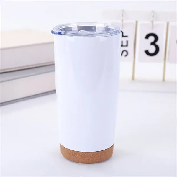 304 stainless steel cork bottom double-layer vacuum bottle