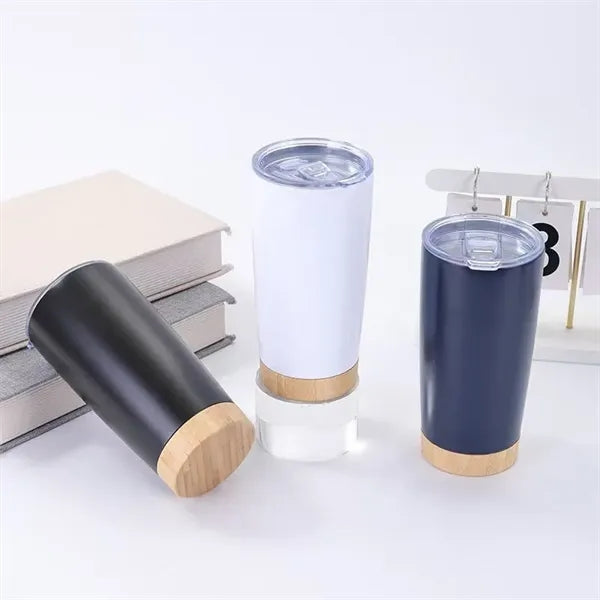 304 stainless steel cork bottom double-layer vacuum bottle