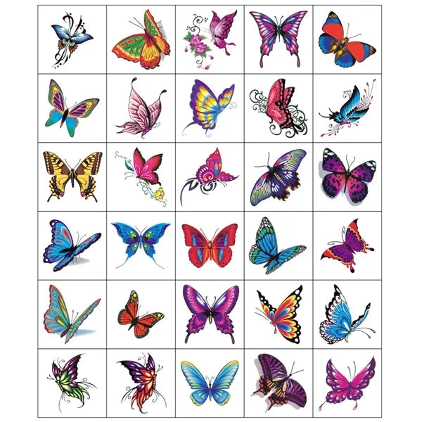 Temporary Tattoos Full Color