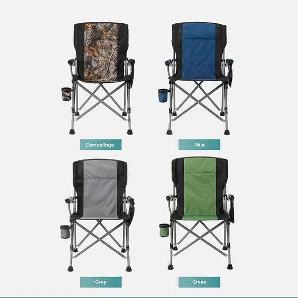 Folding Outdoor Camping Chair with carry Bag and Cup Holder