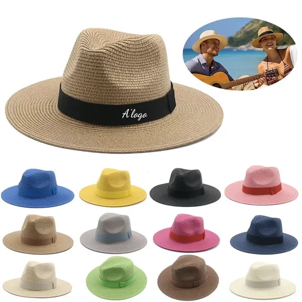 Wide Brim Straw Panama
