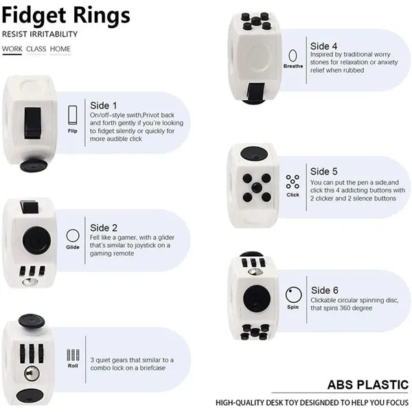 Fidget Sensory Cube Toy