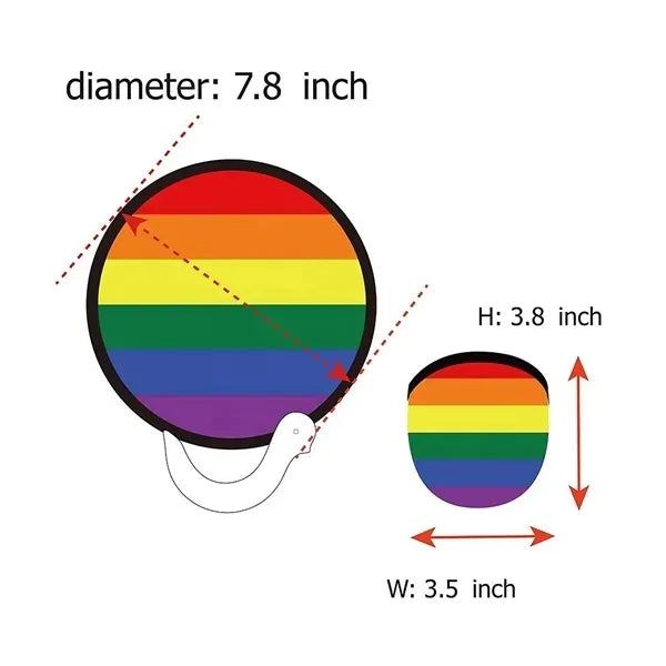Round Foldable Fan