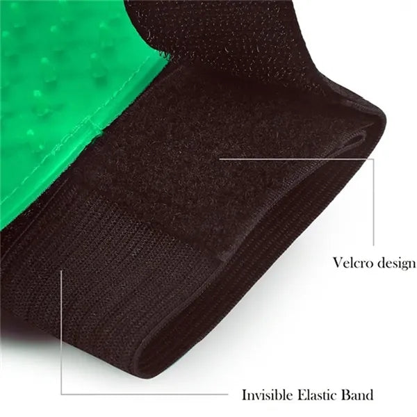 Pet Grooming Massage Brush Gloves 2 PCS