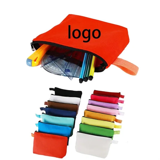 Zipper Makeup Bag Pencil Pouch