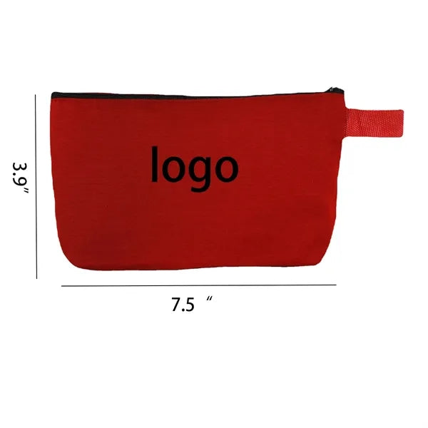 Zipper Makeup Bag Pencil Pouch