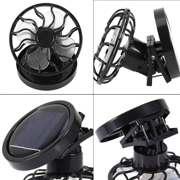 Portable Clip on Solar Fan